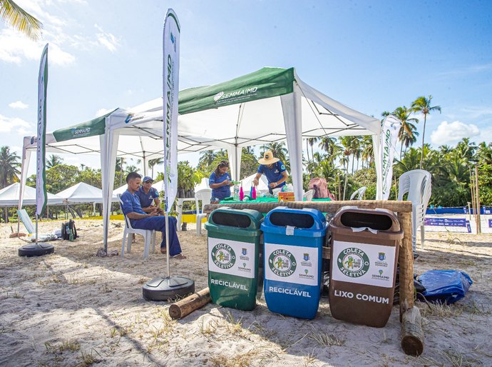 Pure Beach terá ações de conscientização ambiental e resíduos destinados ao projeto Recicla Solar
