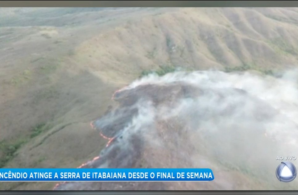 Incêndio serra de Itabaiana