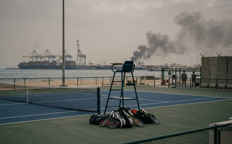 Guerra no Oriente Médio leva ao cancelamento de torneio da ATP nos Emirados Árabes