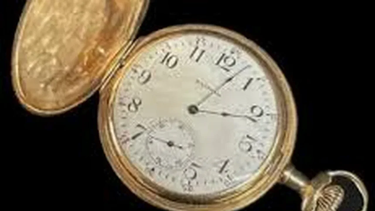 Conheça história por trás de relógio de passageiro mais rico do Titanic vendido por valor recorde de R$ 7 milhões em leilão