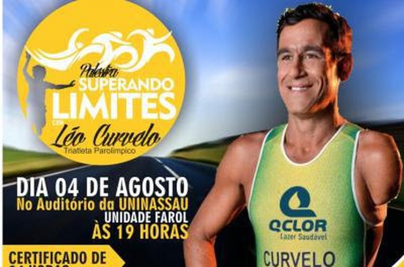 Uninassau Maceió promoverá ações com o triatleta Léo Curvelo