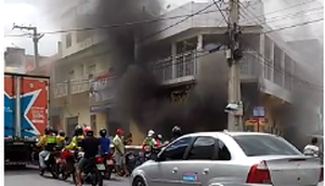 incêndio Glória / Foto: redes socias