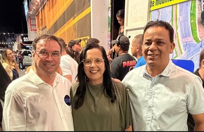 Prefeita Edilza Alves participa da inauguração da Avenida Senador Benedito de Lira em Arapiraca