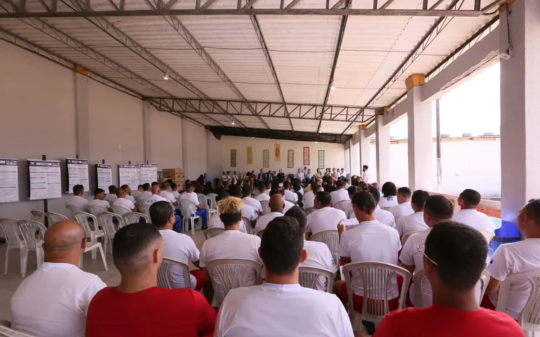 Reeducandos apresentam projetos de inovação empreendedora no Núcleo Ressocializador da Capital