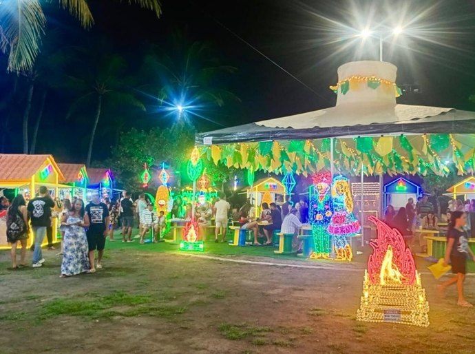 Secretaria do Trabalho impulsiona geração de renda na Vila Vestir Massayó durante festejos juninos