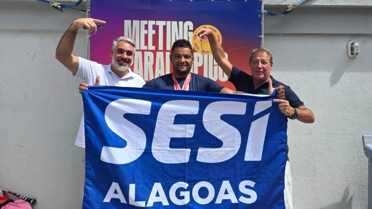 Natação Paralímpica: Atleta do SESI-AL domina pódio no Meeting Loterias CAIXA 2026