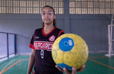 Estudante da Rede Estadual é convocada para Seleção Brasileira de Handebol Sub 16