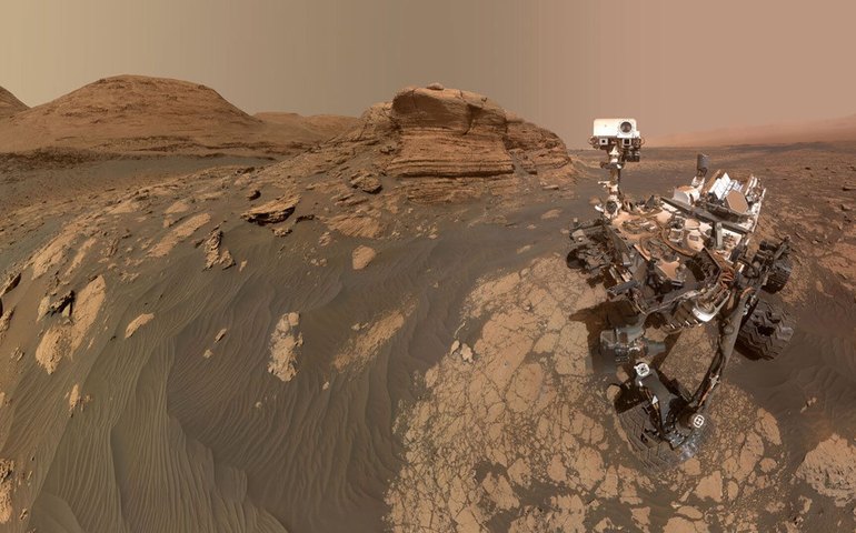 Curiosity faz descoberta inédita de cristais de enxofre puro em Marte