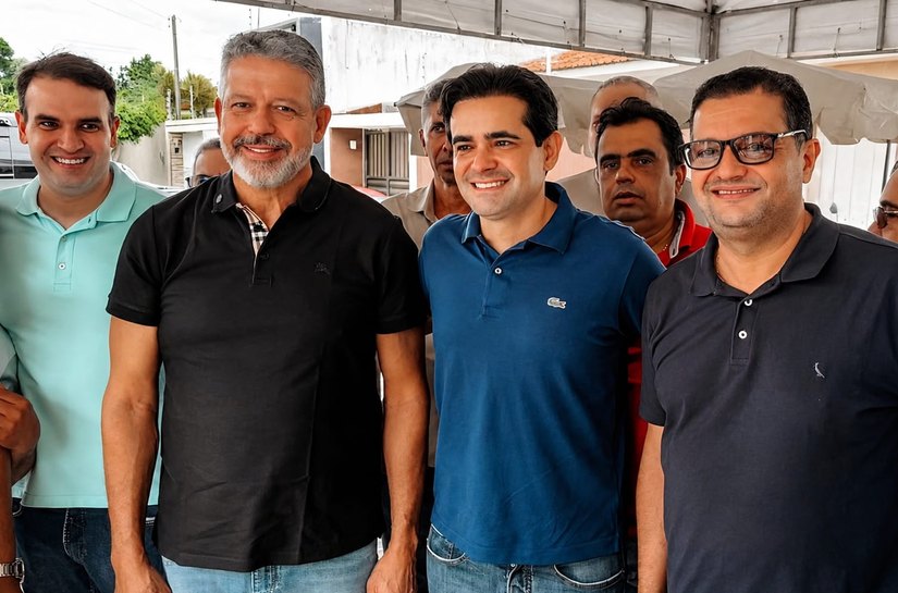 Visita de Arthur Lira ao Instituto IZM em Arapiraca consolida apoios de Lelo Maia e Zé Márcio Filho ao Senado