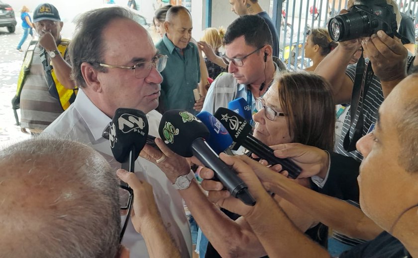 Luciano Barbosa destaca tranquilidade das eleições em Arapiraca e diz que confia na vitória