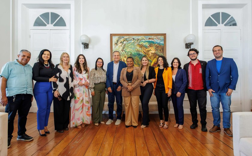 Governo de Alagoas recebe ministra Margareth Menezes para diálogo sobre políticas de cultura
