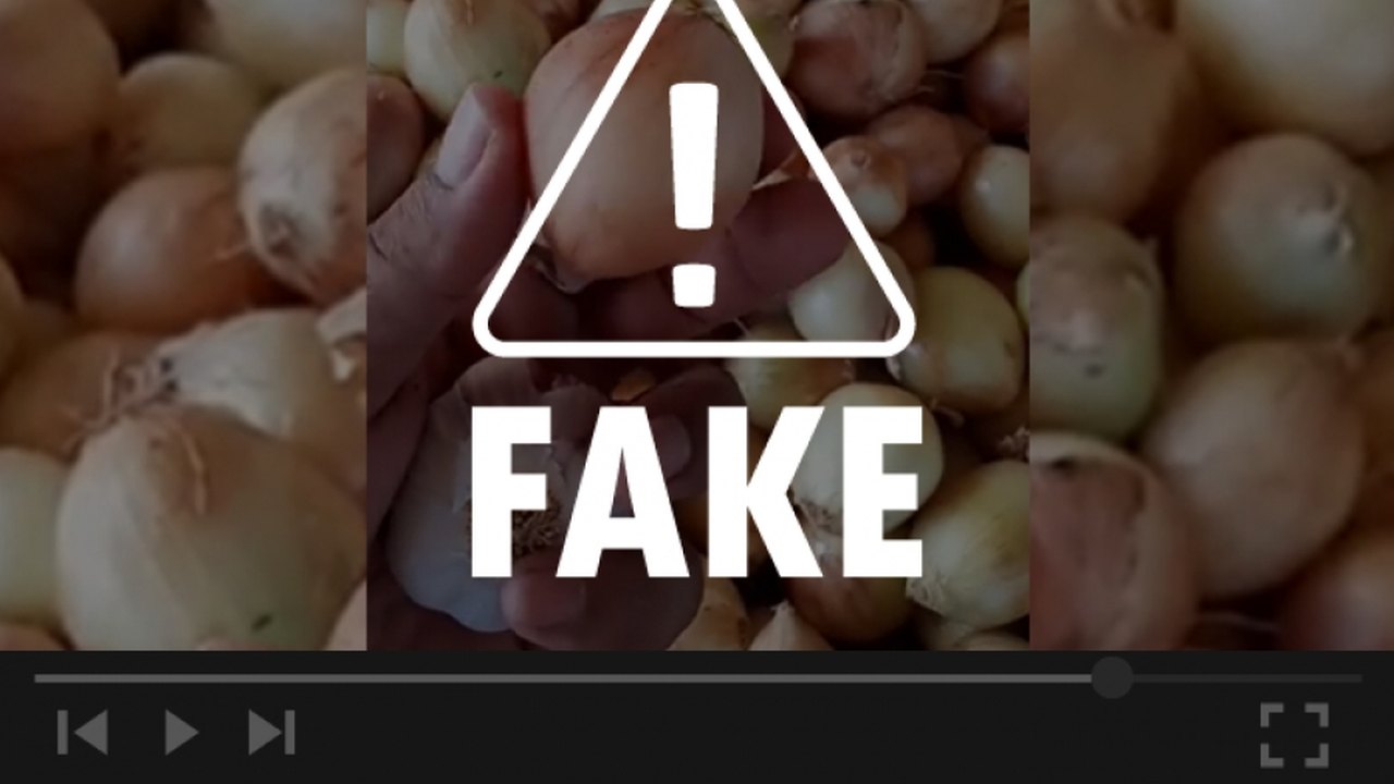 É falso que suco de cebola e alho cure falta de ar causada por Covid-19
