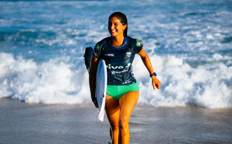 Luana Silva perde de australiana na final da etapa de Saquarema do circuito mundial de surfe