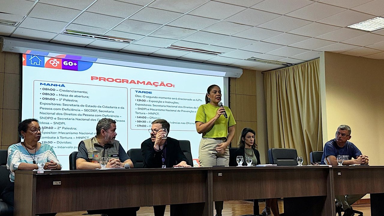 Governo de Alagoas realiza formação com Instituições de Longa Permanência para Pessoas Idosas