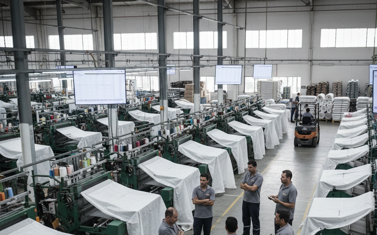 Produção da indústria têxtil brasileira deve crescer 1,1% em 2026, projeta Abit