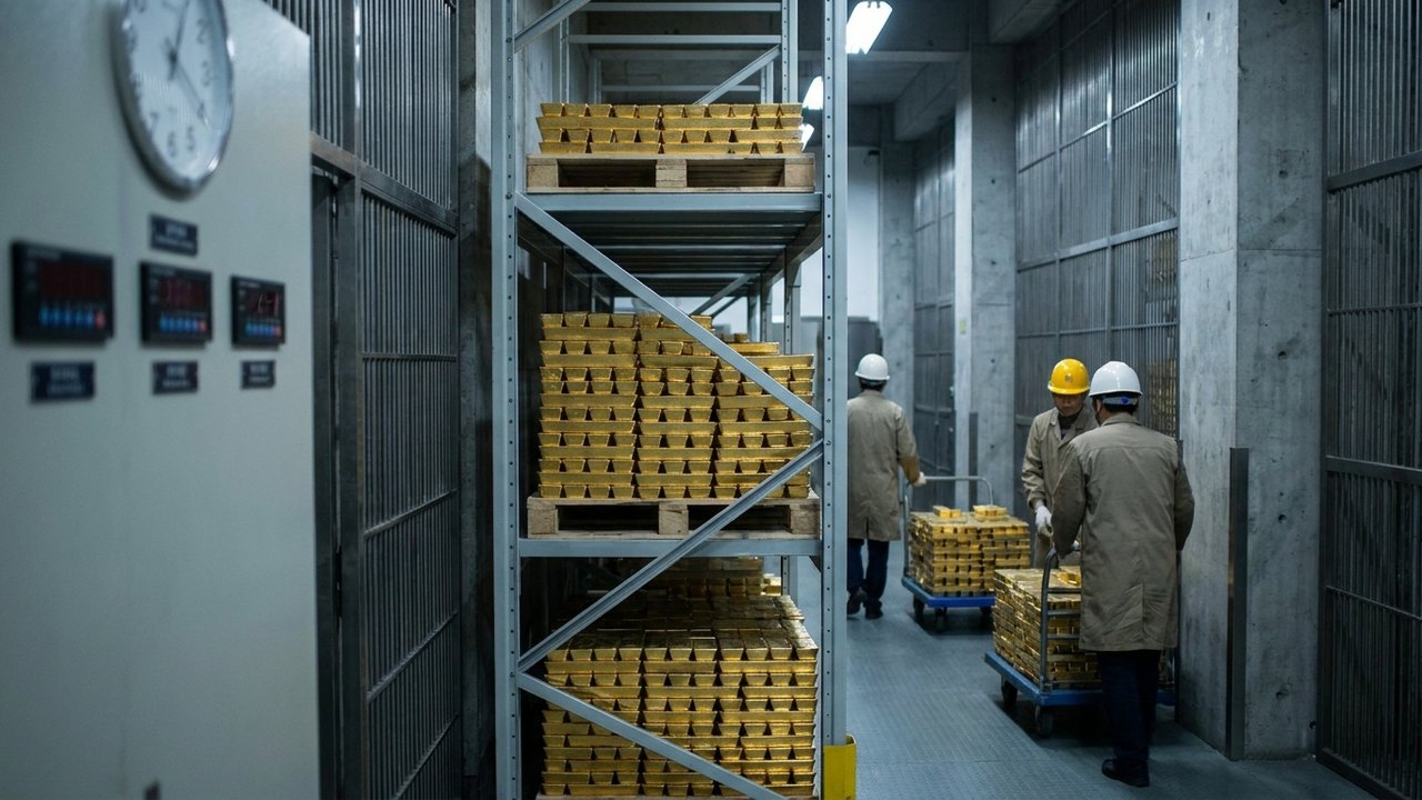 Na China, reservas cambiais sobem e compras de ouro crescem no ritmo mais forte em 3 anos