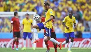 Neymar foi o único jogador brasileiro que conseguiu dar trabalho Lars Baron/Getty Images.