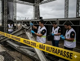 Funcionário morre após acidente durante montagem do show da Shakira em Copacabana