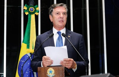 Em discurso no Senado, Fernando Collor anuncia candidatura à Presidência da República
