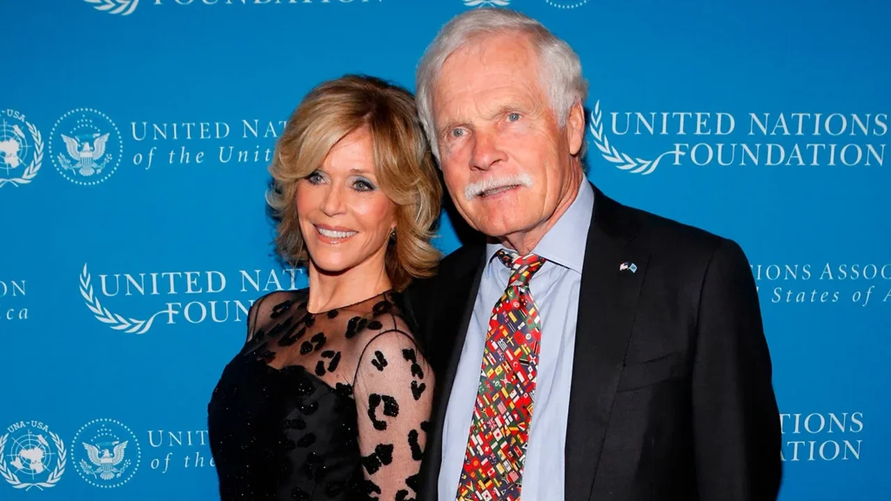 Morte de Ted Turner reacende história com Jane Fonda: traição, separação e 'ex-marido favorito'