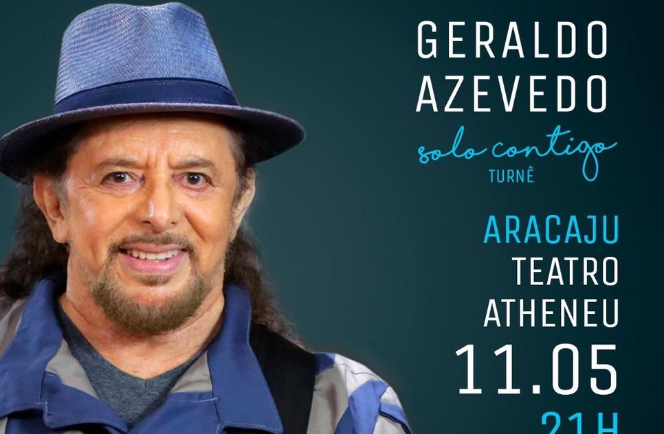 GERALDO AZEVEDO EM ARACAJU