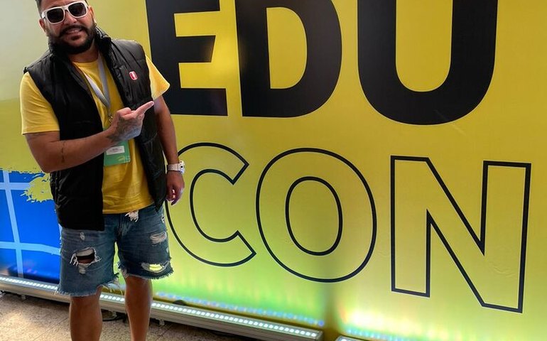 Professor e candidato, Beto Brito representa AL no Educon, evento do Youtube para criadores de conteúdo de educação