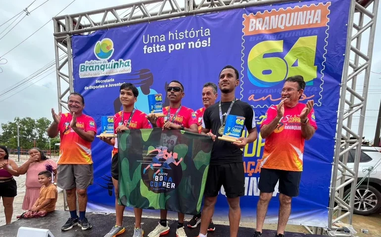 Com 500 corredores, prefeitura de Branquinha realiza 5ª Corrida da Emancipação