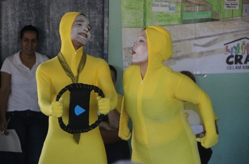Primeira semana do Maio Amarelo é marcada por ações educativas para jovens e adultos