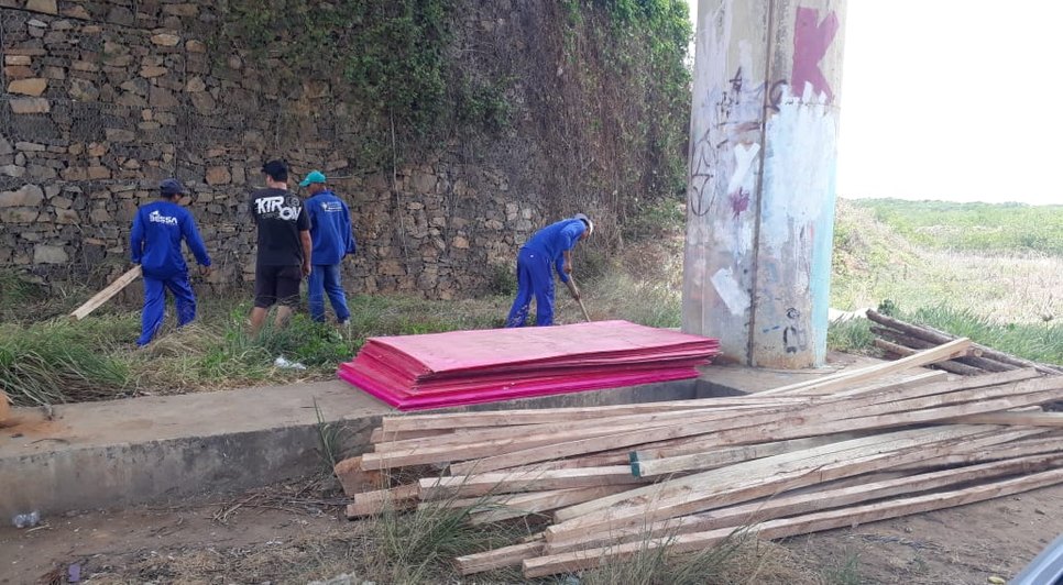 OBRAS PONTE PIRAMBU / Foto: ASN