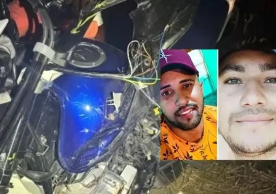 Dois homens morrem em colisão entre motocicleta e caminhão na AL-220 em Olho D’água do Casado