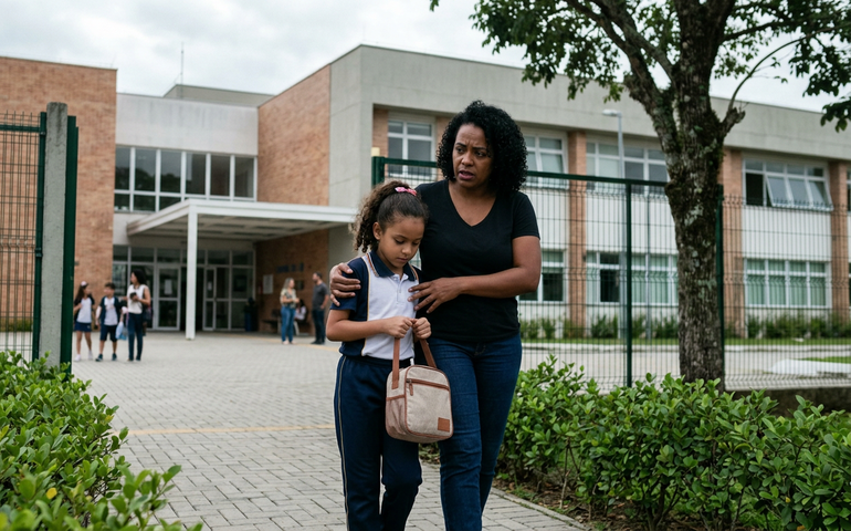 Mãe diz que filha sofreu racismo em escola particular; colega recusou lanche tocado por menina alegando estar 'contaminado'