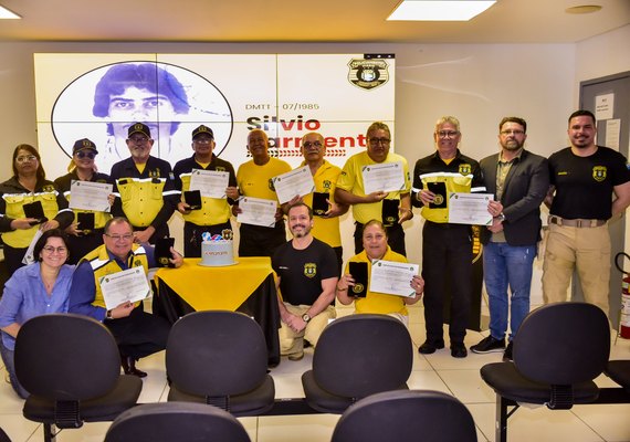 Servidores do DMTT são homenageados por 40 anos de serviços prestados