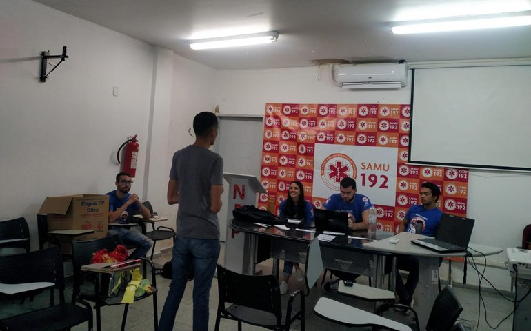 Samu Alagoas seleciona acadêmicos para participar do Projeto Samu nas Escolas deste ano