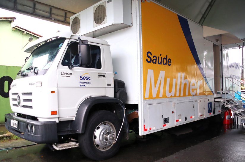 Unidade Móvel Saúde Mulher inicia atendimentos no Clima Bom