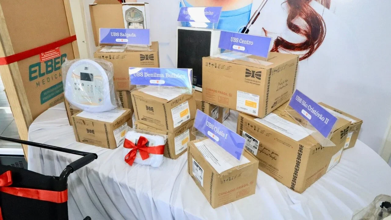 Seis postos de saúde de Palmeira dos Índios recebem novos equipamentos