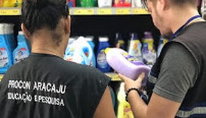 PROCON FISCALIZAÇÃO SUPERMERCADO / Foto: Thianara Vieira