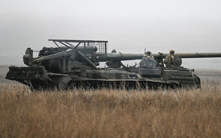 Exército russo atinge instalações de energia utilizadas por tropas ucranianas, afirma Ministério da Defesa