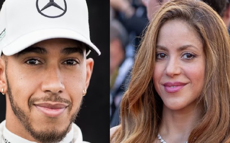 Shakira e Lewis Hamilton estão nos estágios iniciais do namoro, diz revista