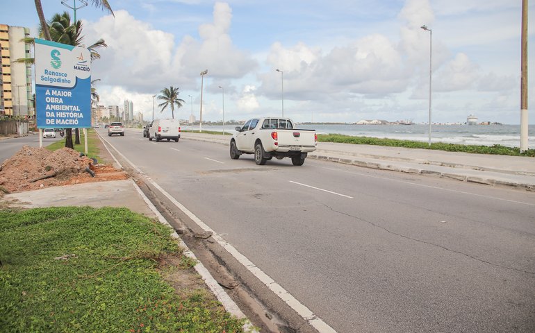 Trecho da Avenida Assis Chateaubriand passará por obras no turno da noite