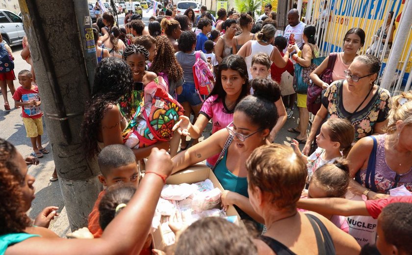 Dia de São Cosme e São Damião é marcado por ação social além de doces