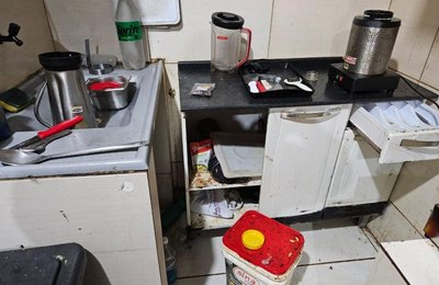 Vigilância Sanitária interdita hamburgueria por descumprir normas sanitárias
