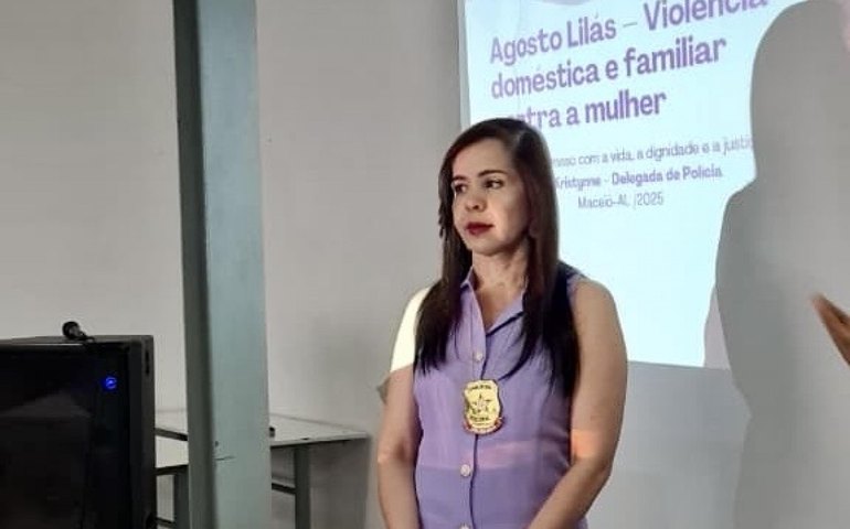 PCAL participa de palestra sobre enfrentamento à violência doméstica