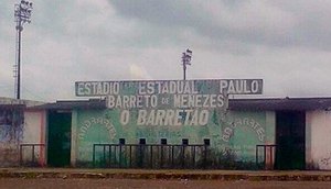 Estádio Paulo Barreto de Menezes / Foto: DIVULGAÇÃO