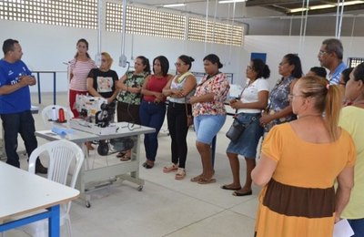 Oficina de Manuseio de Máquinas e Equipamentos de Costura acontece no Polo de Confecções de Coruripe