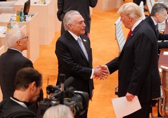 Trump elogiou economia do Brasil, diz Temer no Twitter