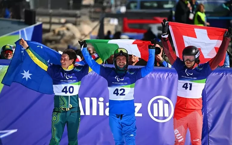 Itália fatura mais um ouro em Milão-Cortina e amplia recorde paralímpico