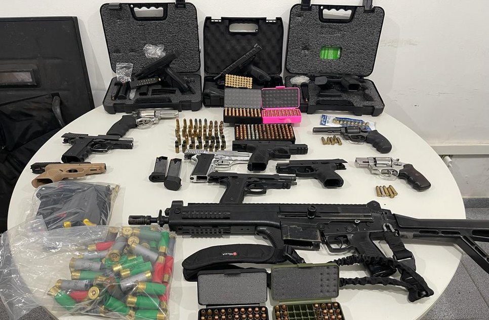 Quatorze armas são apreendidas durante operação contra venda ilegal em Sergipe