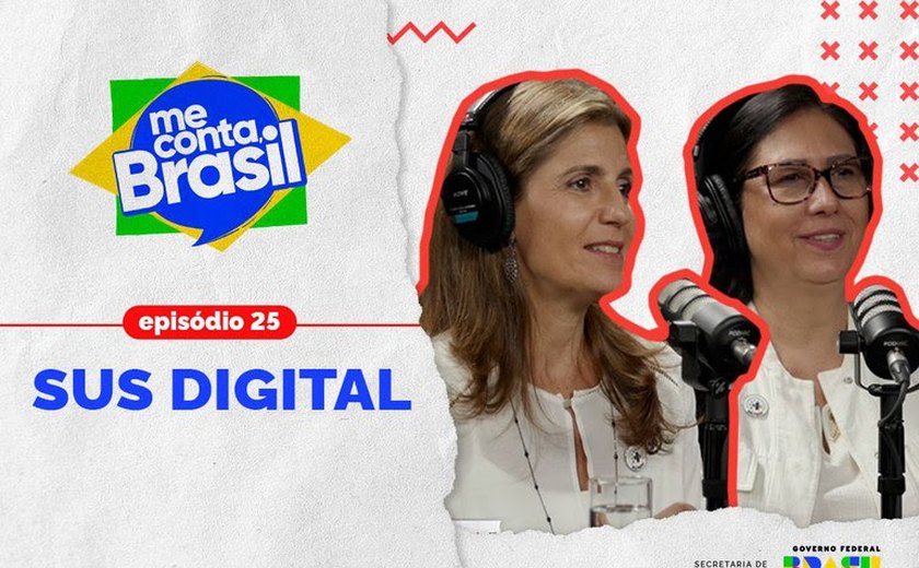 Transformação digital do SUS é tema do 25º episódio do 'Me Conta, Brasil'