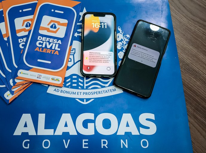Defesa Civil Alerta é testado em Alagoas e em mais 8 estados