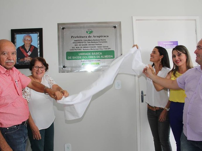 Prefeitura de Arapiraca entrega nova Unidade de Saúde no Laranjal